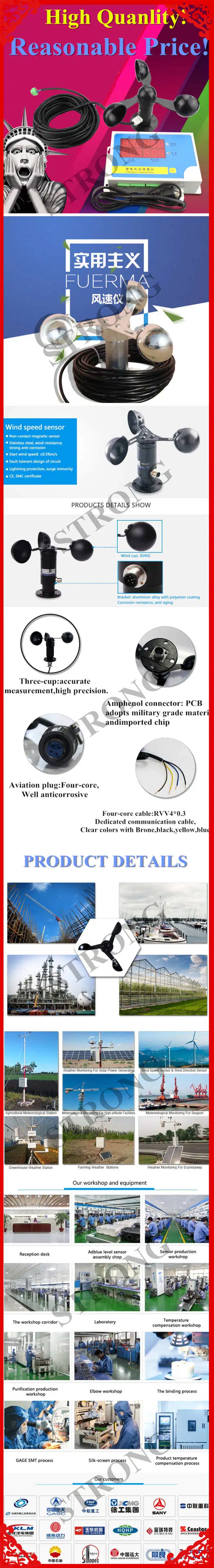 Wind Speed Meter Wireless Anemometer