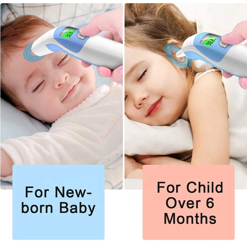 Environmental and Practical Multi-Functional Ear and Forehead Thermometer